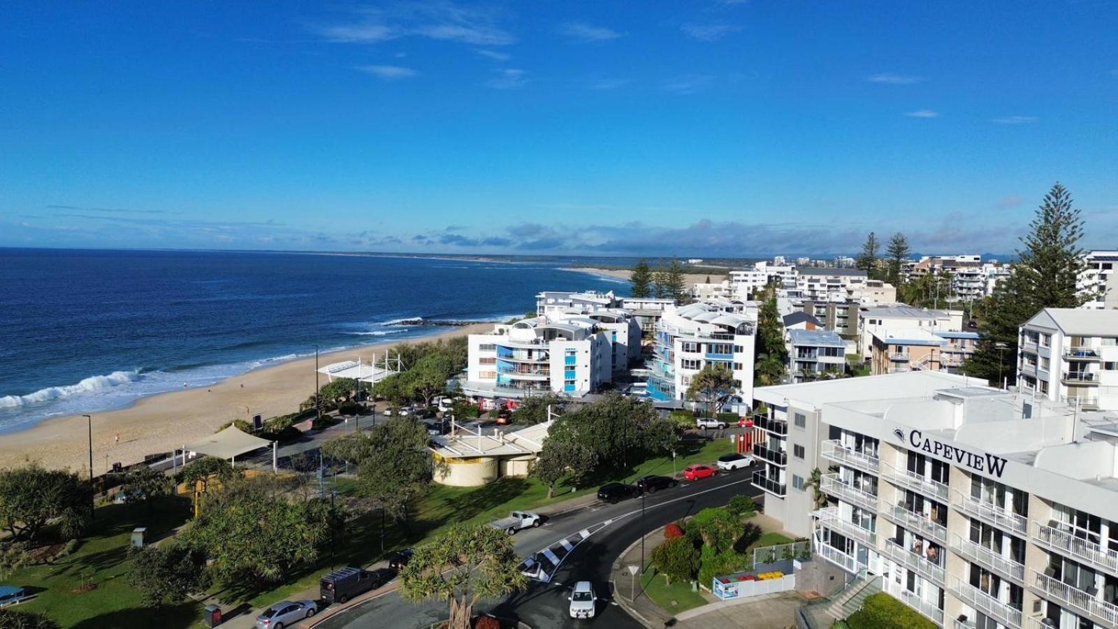 Capeview Apartments - Right On Kings Beach Caloundra Zewnętrze zdjęcie